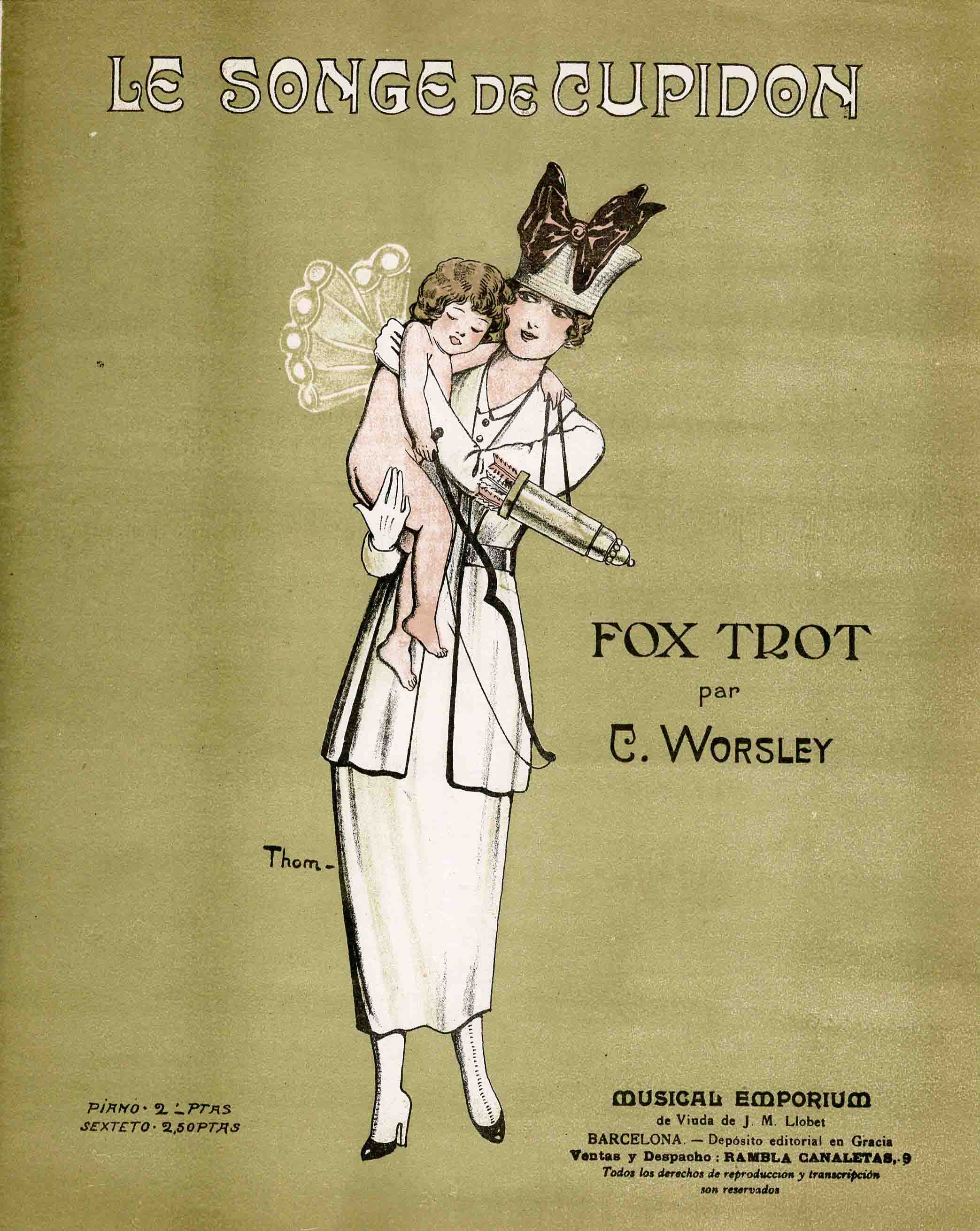 Le songe de cupidon. Fox-trot